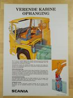 Scania 111 en 141 Cabine Vering Folder 1978, Boeken, Ophalen, Zo goed als nieuw, Overige merken, Scania
