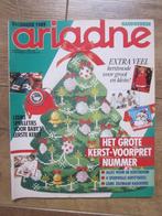 Ariadne handwerken december 1989 ZONDER los patronenblad, Hobby en Vrije tijd, Breien of Haken, Patroon of Boek, Gebruikt, Ophalen of Verzenden