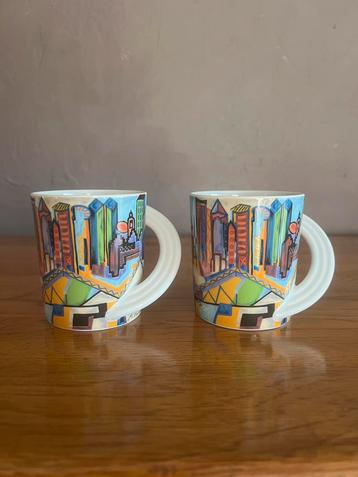 Rosenthal Studio-linie city cups nr 8 Frankfurt gesigneerd  beschikbaar voor biedingen