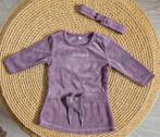 Jurkje velvet met Haarbandje Maat 56 baby, Kinderen en Baby's, Babykleding | Maat 56, Ophalen of Verzenden, Zo goed als nieuw