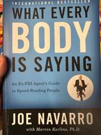 Lichaamstaal Lezen: Joe Navarro's Gids, Ophalen of Verzenden, Gelezen, Sociale psychologie