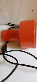 retro vintage oranje metalen wandlamp, Ophalen of Verzenden, Zo goed als nieuw