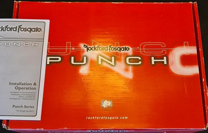 Rockford Fosgate Punch P1694C , Auto diversen, Autospeakers, Nieuw, Ophalen of Verzenden