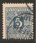 Denemarken  krantenzegel  Yvert nr 2, Postzegels en Munten, Verzenden, Denemarken, Gestempeld