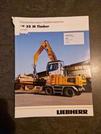 Liebherr LH 35 M Timber Brochure, Boeken, Ophalen of Verzenden, Zo goed als nieuw, Liebherr
