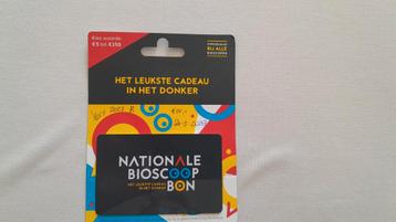nationale bioscoopbon beschikbaar voor biedingen