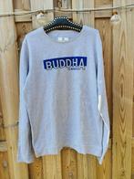 Buddha to Buddha Grijze Heren Trui Maat L, Ophalen of Verzenden, Grijs