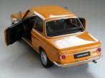 klassieke modelauto BMW 2002 ti 1970 modelauto 1:24 welly, Hobby en Vrije tijd, Modelauto's | 1:24, Nieuw, Welly, Ophalen of Verzenden