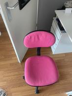 Roze bureau stoel, Ophalen, Gebruikt, Roze, Bureaustoel