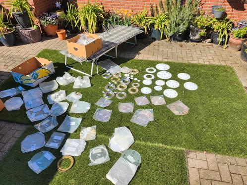 Emaille klokpaten en glazen voor hobbyist  oude klokken, Hobby en Vrije tijd, Knutselen, Zo goed als nieuw, Ophalen of Verzenden