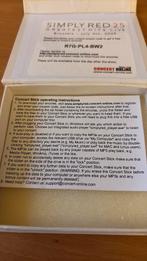 Simply Red 25 Greatest hits live concert USB box Brussel 09, Verzamelen, Ducoso, Ophalen of Verzenden, Zo goed als nieuw, Ducoso