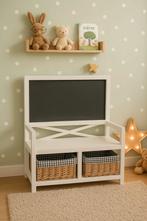 Leuk en handig kinderbankje opbergbank met krijtbord, Ophalen, Overige typen