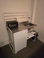 Ikea SUNNERSTA mini keuken met koelkast en Inventum boiler, Ophalen, Gebruikt, Modern