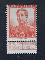 Postzegels Belgie, Ophalen of Verzenden, Spoor van plakker