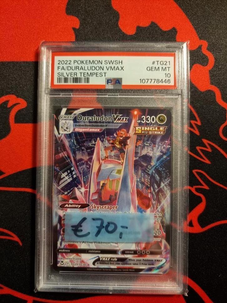 Duraludon tg21/tg30 psa10 minty, Hobby en Vrije tijd, Verzamelkaartspellen | Pokémon, Zo goed als nieuw, Ophalen of Verzenden