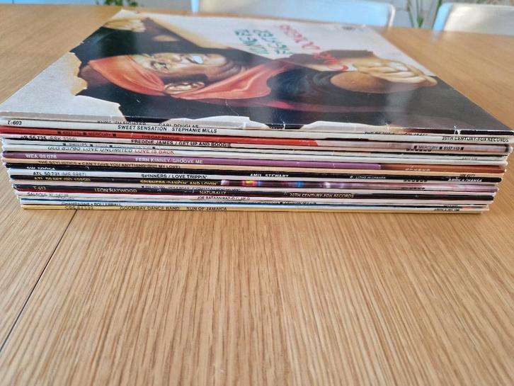 Funk, Soul, Disco, Latin, Boogie LP's 4 euro p/st, 5 voor 18, Cd's en Dvd's, Vinyl | Pop, Gebruikt, 1980 tot 2000, 12 inch, Ophalen of Verzenden