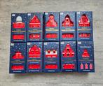 Postcodeloterij kersthuisjes compleet 1 tot 10, Diversen, Kerst, Ophalen of Verzenden, Zo goed als nieuw