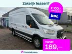 Ford Transit 350 2.0 TDCI L4H3 Luchtvering Airco Euro6 Camer, 13 km/l, 2800 kg, Wit, Bedrijf