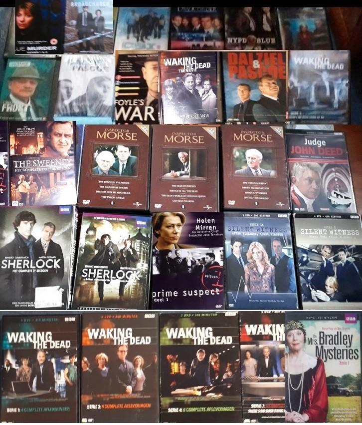SALE SilentWitness,Frost,Taggart,Cracker,Waking Dead, Dalzie, Cd's en Dvd's, Dvd's | Tv en Series, Zo goed als nieuw, Thriller