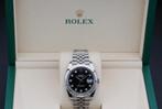 Rolex Datejust 41mm, Ophalen, Zo goed als nieuw, Staal, Rolex