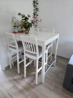 Ikea hoge eettafel, Huis en Inrichting, Complete eetkamers, Ophalen, Zo goed als nieuw