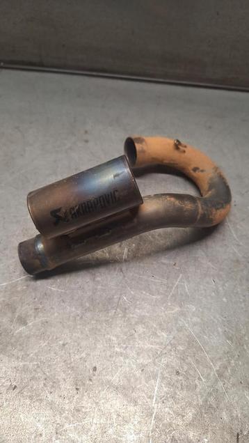 Voorbocht uitlaat Akrapovic Husqvarna fe 350 beschikbaar voor biedingen