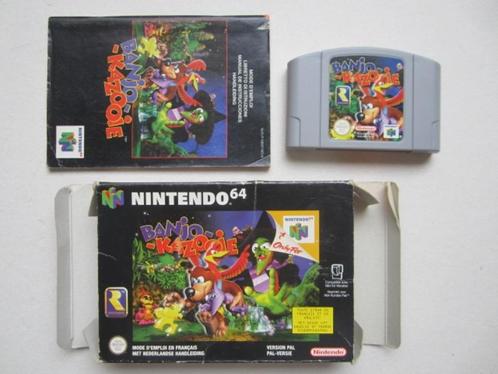 Banjo and Kazooie N64 Nintendo 64, Spelcomputers en Games, Games | Nintendo 64, Platform, 1 speler, Vanaf 3 jaar, Ophalen of Verzenden