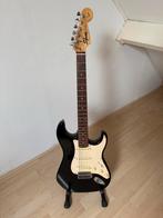 Squier Stratocaster - Zwart/Wit, Muziek en Instrumenten, Snaarinstrumenten | Gitaren | Elektrisch, Ophalen, Gebruikt, Solid body