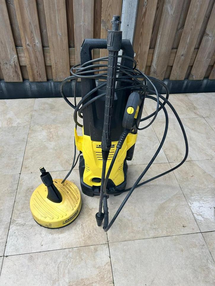 Nette Kärcher k2.410 hogedrukreiniger + oppervlaktereiniger!, Tuin en Terras, Hogedrukreinigers, Zo goed als nieuw, Ophalen of Verzenden