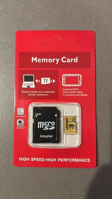 Lenovo 1 tb (1000 gb) micro SD/ TF kaart nieuw! beschikbaar voor biedingen