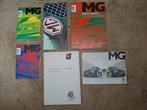 Lot autofolders MG diverse, Verzenden, Zo goed als nieuw, Overige merken