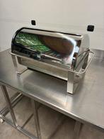 Te koop warmhoudbak chafingdish 15 stuks met roltop deksels, Ophalen, Zo goed als nieuw