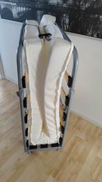 Logeer bed, Huis en Inrichting, Slaapkamer | Bedden, Ophalen, 90 cm, Eenpersoons, Zo goed als nieuw