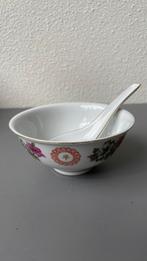 Schaaltje en lepel chinees, Ophalen of Verzenden