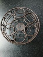 Bruin metalen eierrekje., Ophalen, Gebruikt