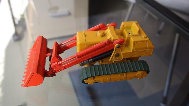 Matchbox Kingsize K-8 Caterpillar Traxcavator 1/43 (1970), Hobby en Vrije tijd, Modelauto's | 1:43, Gebruikt, Overige typen, Matchbox