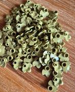 100x Lego Plant plate met 3 bladeren. Olijf groen, Kinderen en Baby's, Speelgoed | Duplo en Lego, Ophalen of Verzenden, Nieuw