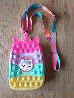 Roze tasje pop-it met eenhoorn, Ophalen of Verzenden, Zo goed als nieuw