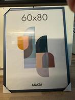 Expo Blauwe Fotolijst 60x80 cm - Zo Goed Als Nieuw, Ophalen, Metaal of Aluminium, Zo goed als nieuw, 75 cm of meer