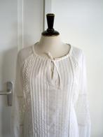 witte MONARI tuniek blouse mt. M __ met kant, Maat 38/40 (M), Wit, Zo goed als nieuw, Verzenden
