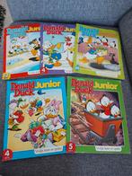 5x Donald Duck JUNIOR, Meerdere comics, Gelezen, Ophalen of Verzenden, Europa