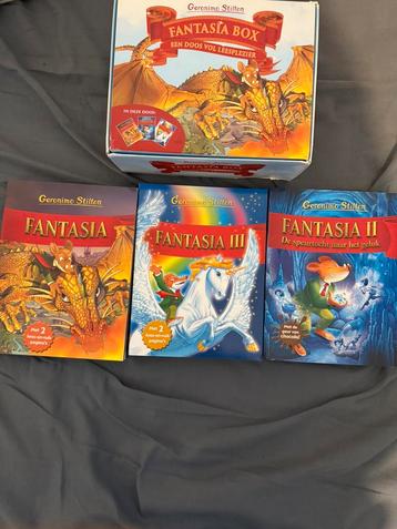 Fantasia box - Geronimo Stilton (Boeken 1 2 3 ) beschikbaar voor biedingen