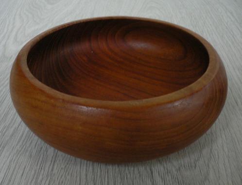 vintage schaaltjes voor snacks teak hout 3 stuks, Huis en Inrichting, Keuken | Keukenbenodigdheden, Zo goed als nieuw, Ophalen of Verzenden