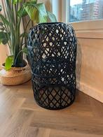 Twee lampenkappen, Huis en Inrichting, Lampen | Lampenkappen, Ophalen, 25 tot 50 cm, Zwart, Rond