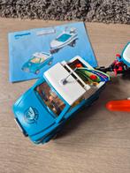 Playmobil Summer Fun 6864 Jeep met boottrailer en motor, Ophalen of Verzenden, Zo goed als nieuw, Complete set