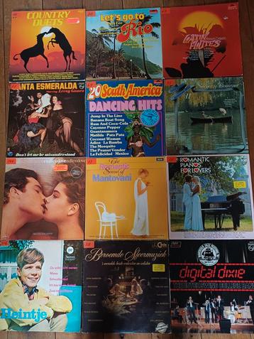 Vinyl lp 3 voor 10,- lp's langspeelplaten  beschikbaar voor biedingen