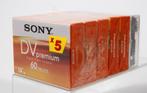Sony DV premium: digitale video cassette, Mini dv, Nieuw, Band, Disc of Geheugen, Sony