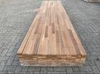 Basralocus guyana teak 21x70 vlonder bootdek, Tuin en Terras, Palen, Balken en Planken, Ophalen, Zo goed als nieuw, 250 cm of meer