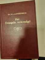 Ds. D.L. Aangeenbrug Het Evangelie verkondigd. 10 preken,, Boeken, Godsdienst en Theologie, Gelezen, Ophalen of Verzenden