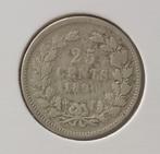 25 cent 1890, Ophalen of Verzenden, Koning Willem III, 25 cent